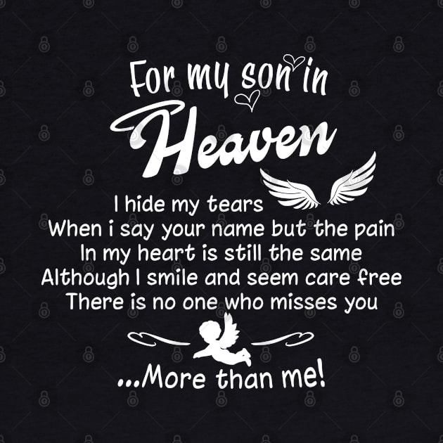 For my Son in Heaven by Andreeastore  